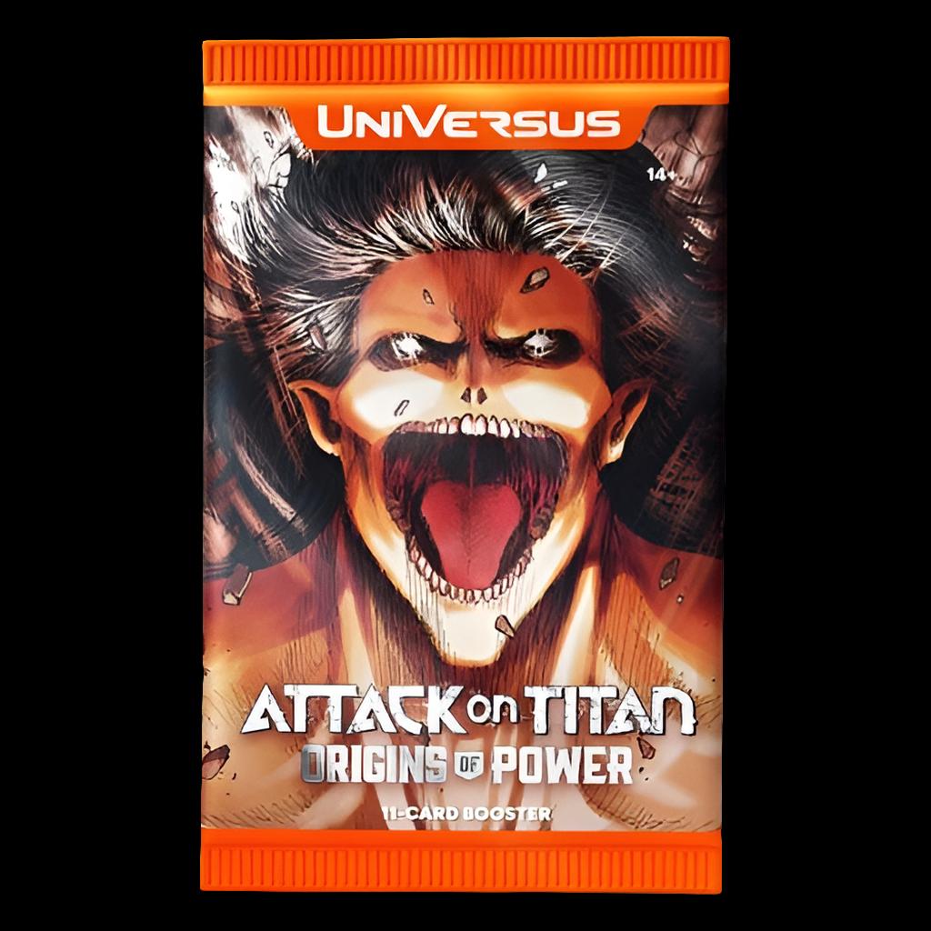 Universus Attack on Titan - Origins of Power Booster Display Englisch CardBroz