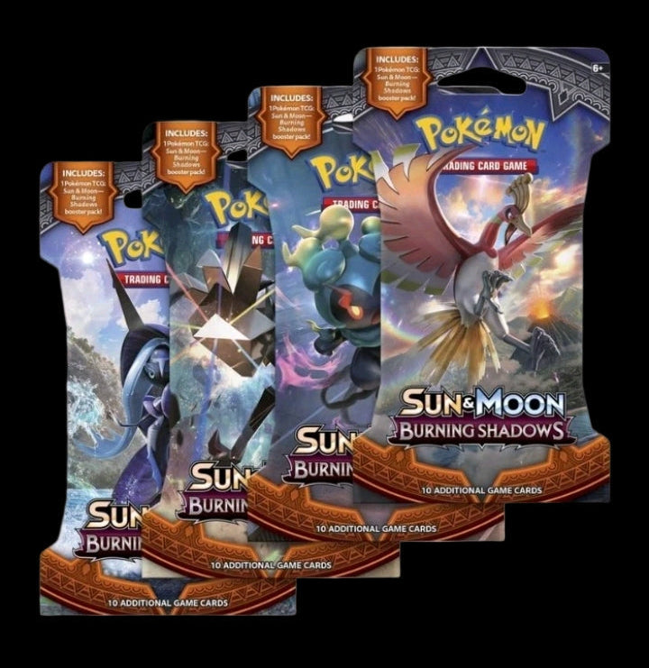 Pokémon Sun&Moon Burning Shadows Sleeved Booster Pack (ENG) CardBroz