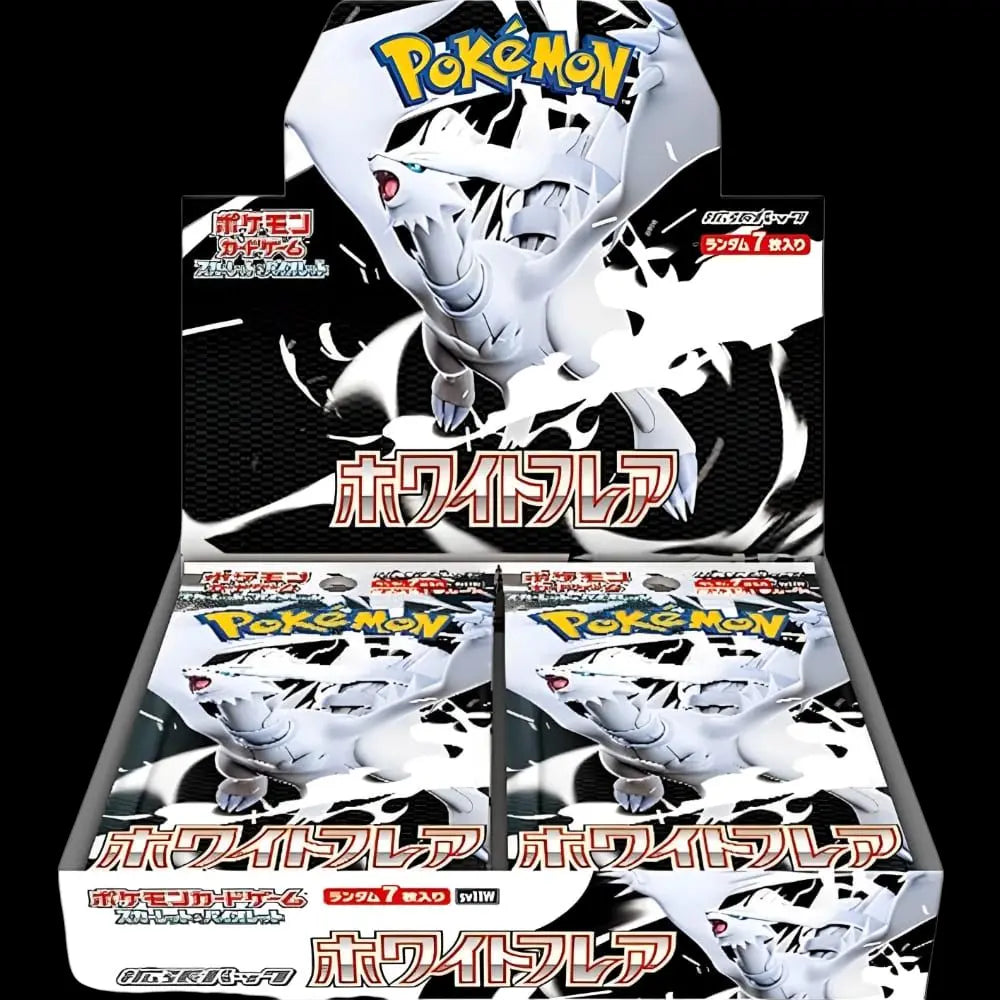 POKEMON WHITE FLARE DISPLAY JAPANISCH CardBroz.de