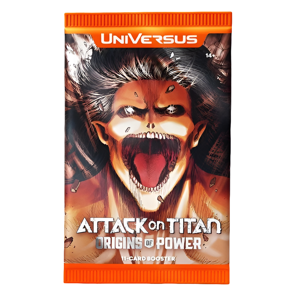 Universus Attack on Titan - Origins of Power Booster Display Englisch CardBroz