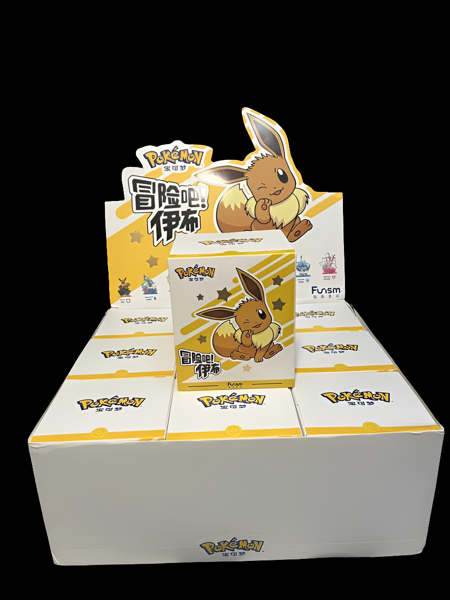 Funism Pokémon Figur - Adventure Eeveelution Blind Box Japanisch CardBroz