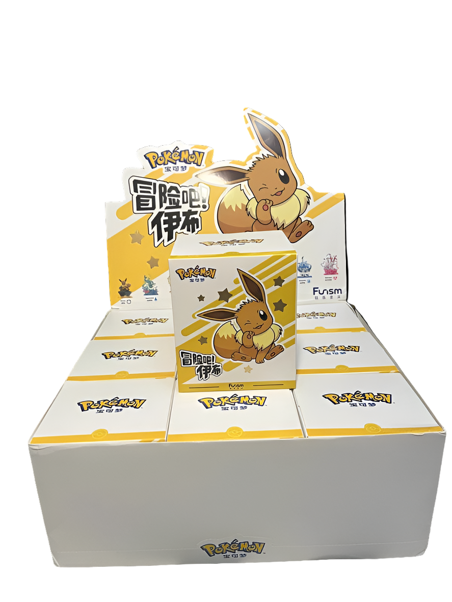 Funism Pokémon Figur - Adventure Eeveelution Blind Box Japanisch CardBroz