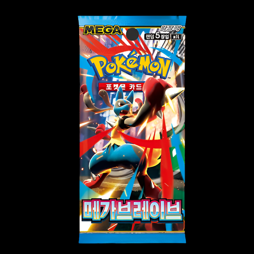 Pokémon TCG - Mega Brave m1L Booster Box Display - Koreanisch CardBroz