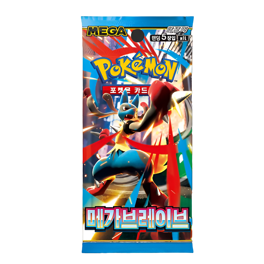 Pokémon TCG - Mega Brave m1L Booster Box Display - Koreanisch CardBroz
