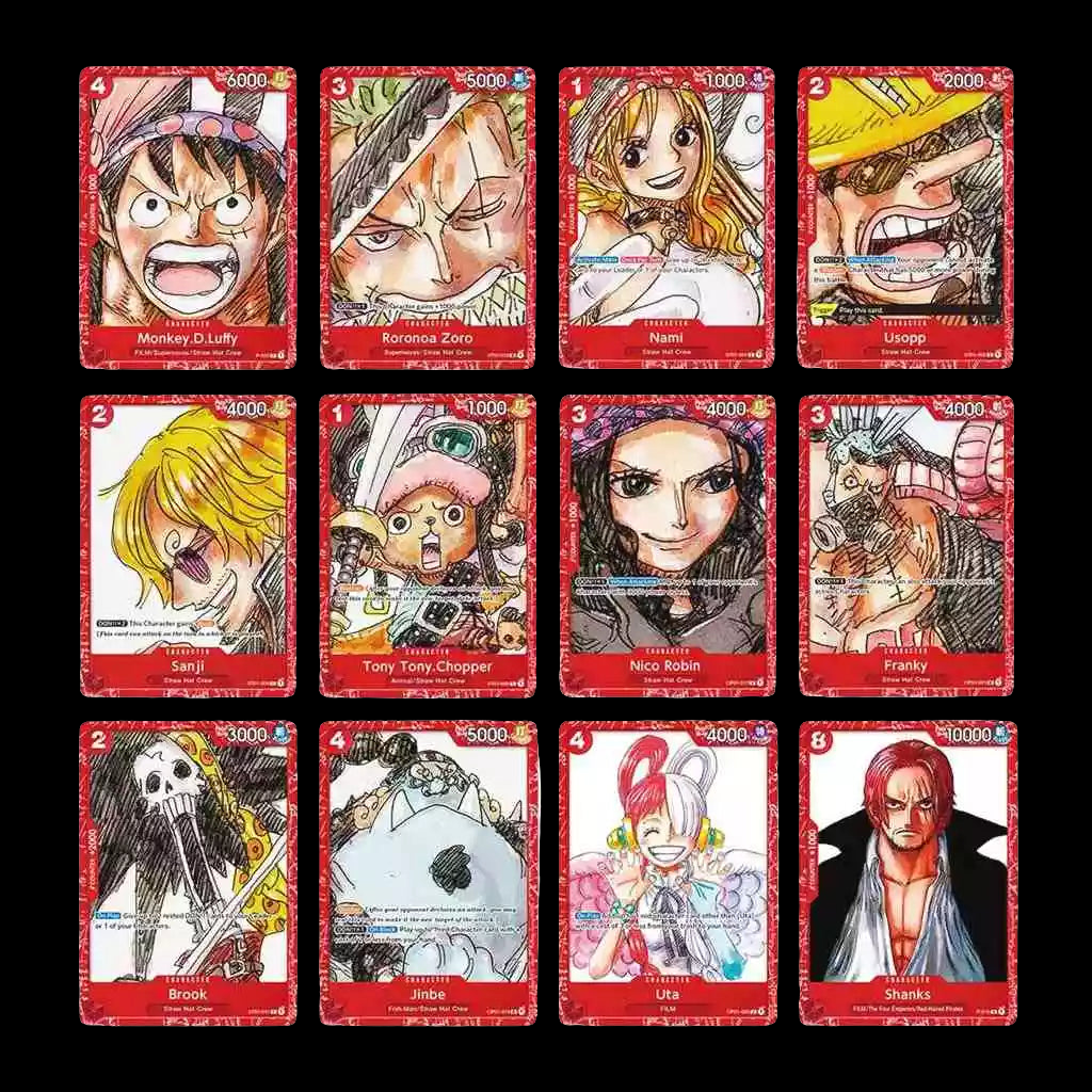 Bandai One Piece Premium Card Collection Film Red TCG Englisch Offiziell CardBroz