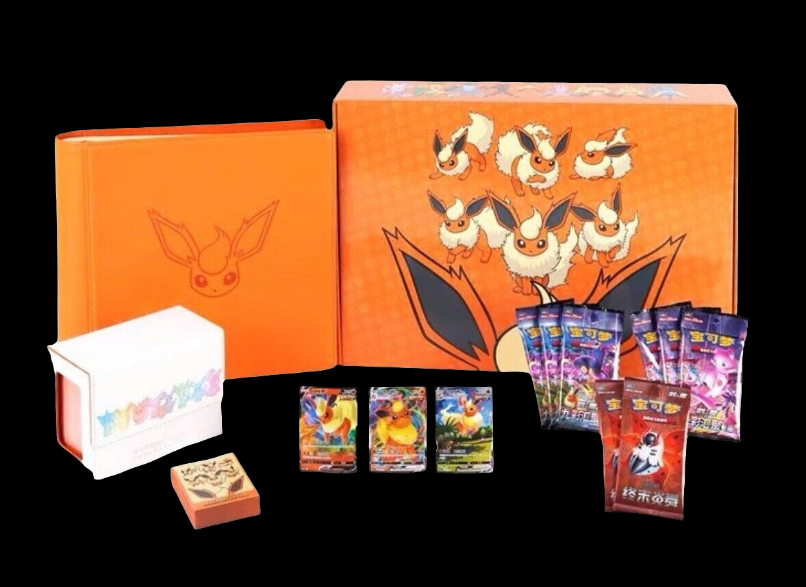 Pokémon Evoli Premium-Geschenkbox Vmax-Sammelkarte CardBroz.de