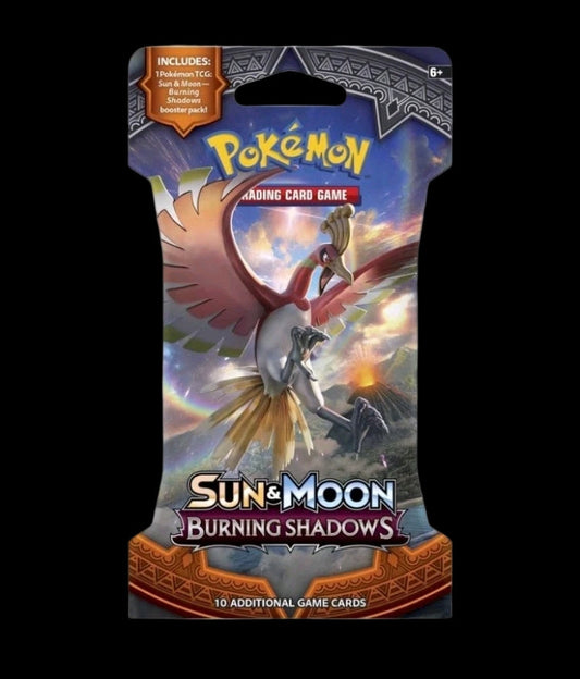 Pokémon Sun&Moon Burning Shadows Sleeved Booster Pack (ENG) CardBroz