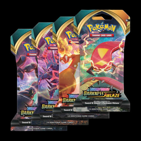 Pokémon Sword&Shield Darkness Ablaze Sleeved Booster Englisch CardBroz